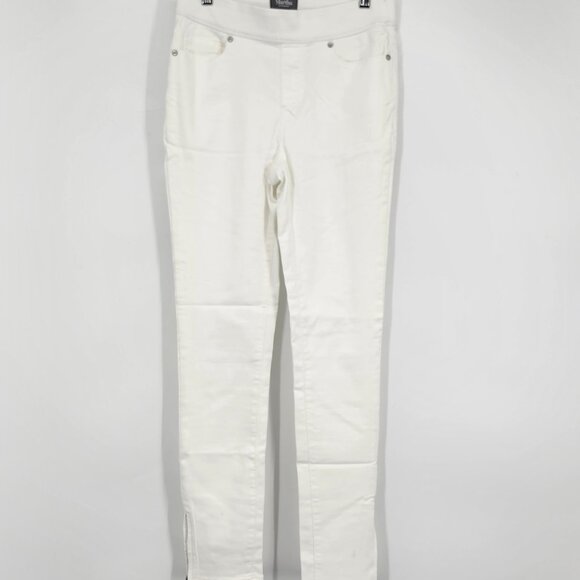 Martha Stewart White Skinny Pants Modern Design - Picture 4 of 8